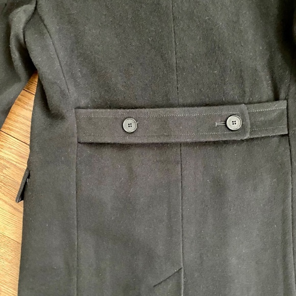 Calvin Klein Black Double-Breasted Coat - Picture 13 of 15
